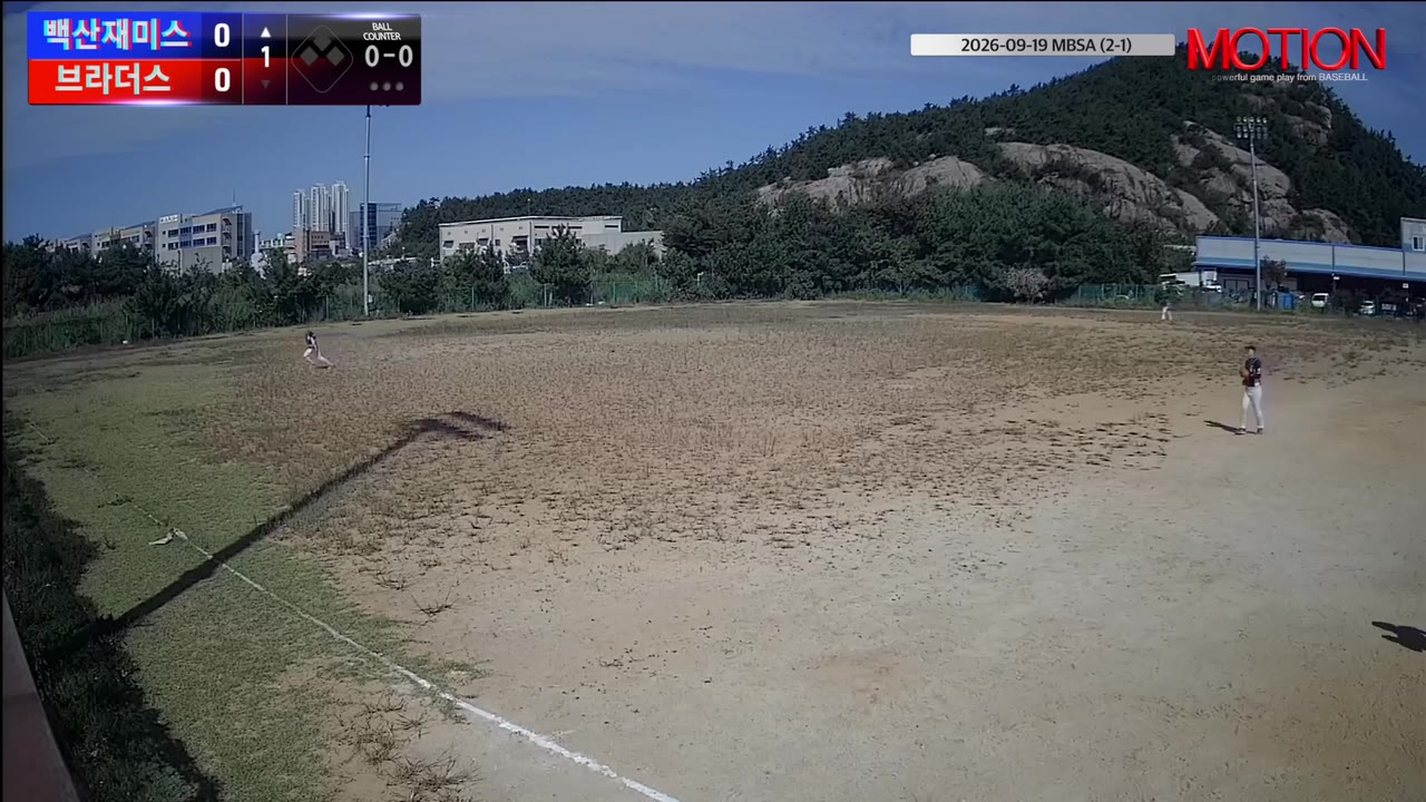 이지환(51번, 백산재미스) 플라이 클립 | vs 브라더스 | 9/19 (2구장)