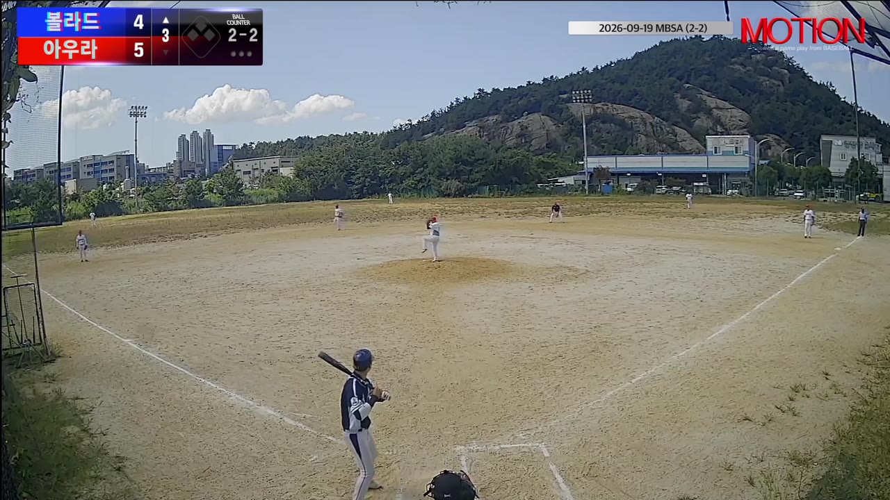 나상득(2번, 볼라드) 2루타 클립 | vs 아우라 | 9/19 (2구장)