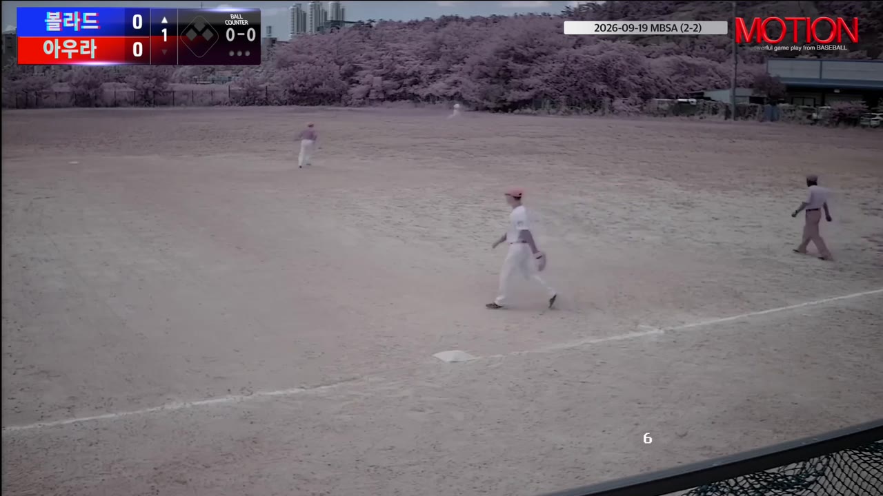 신철우(79번, 볼라드) 3루타 클립 | vs 아우라 | 9/19 (2구장)