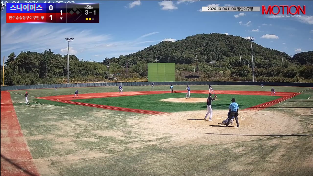 김건(45번, 전주승승장구야구단 樂) 실책 클립 | vs 스나이퍼스 | 10/4 (필연야구장)