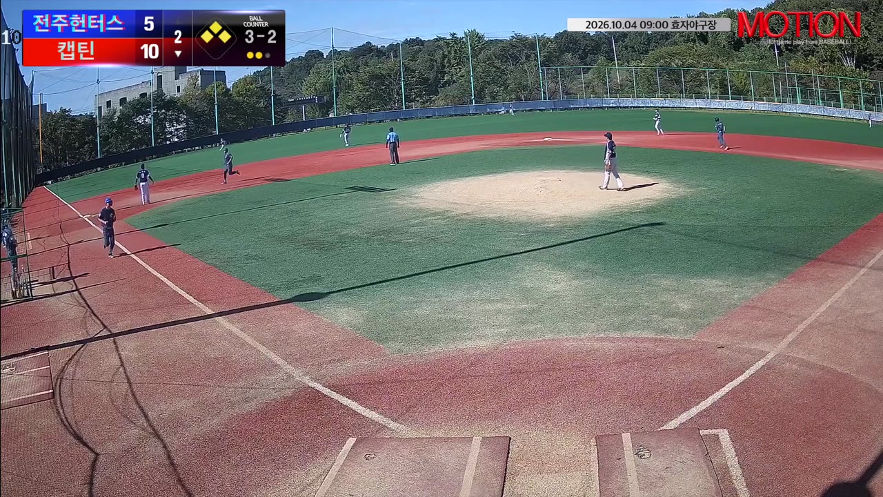 고재현(99번, 캡틴) 1루타 클립 | vs 전주헌터스 | 10/4 (효자야구장)