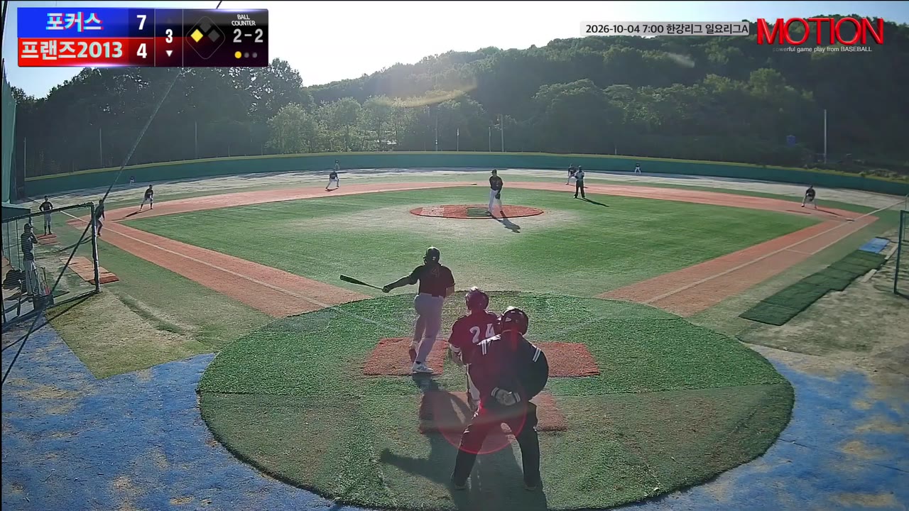 한남규(4번, 프랜즈2013) 1루타 클립 | vs 포커스 | 10/4 (고촌 야구장)