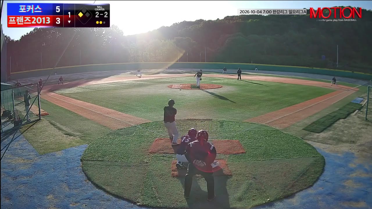 김익수(36번, 프랜즈2013) 2루타 클립 | vs 포커스 | 10/4 (고촌 야구장)