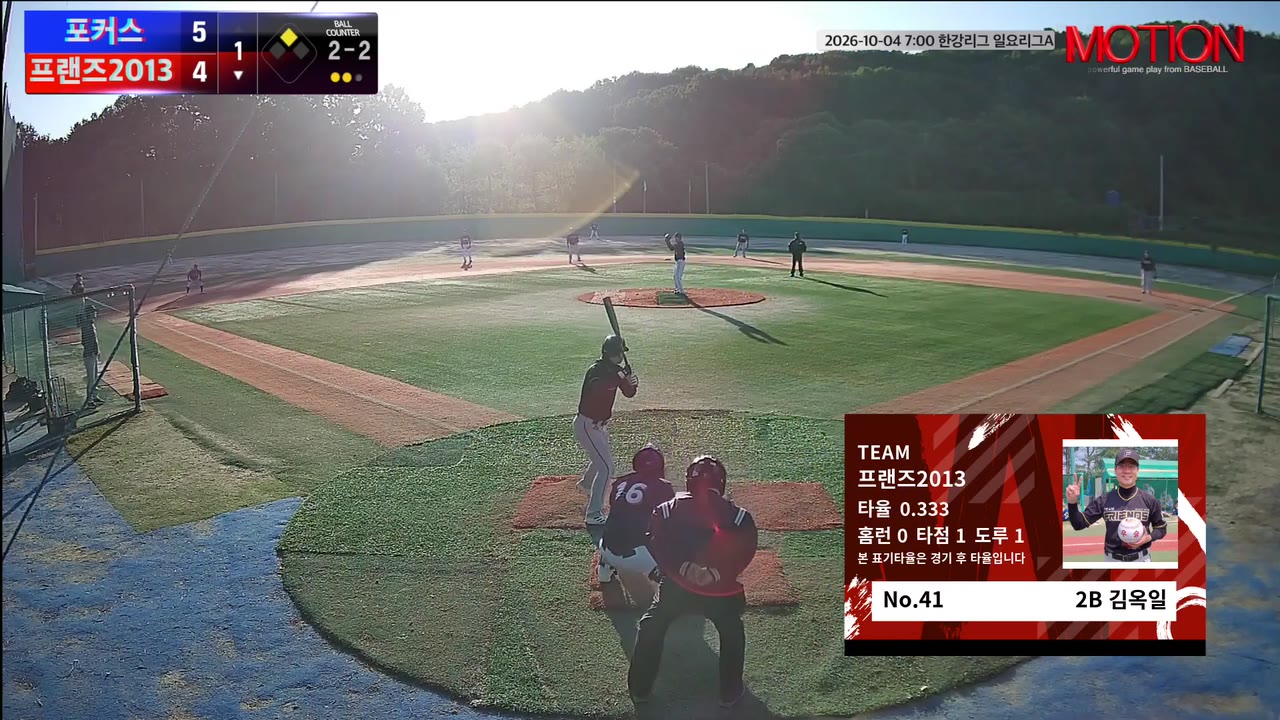 프랜즈2013 주요 플레이 모음 | vs 포커스 | 10/4 (고촌 야구장)
