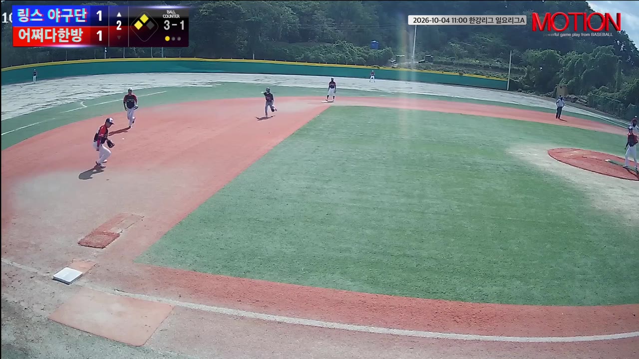 문 건(7번, 링스 야구단) 실책 클립 | vs 어쩌다한방 | 10/4 (고촌 야구장)