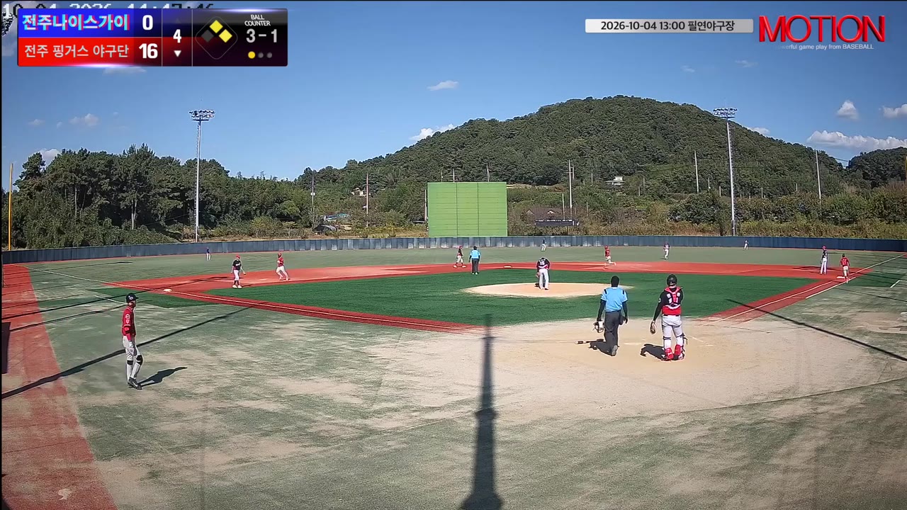 최광호(37번, 전주 핑거스 야구단) 3루타 클립 | vs 전주나이스가이 | 10/4 (필연야구장)