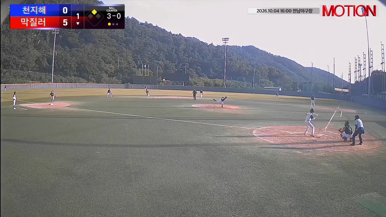 이상영(55번, 막질러) 실책 클립 | vs 천지해 | 10/4 (전남야구장)