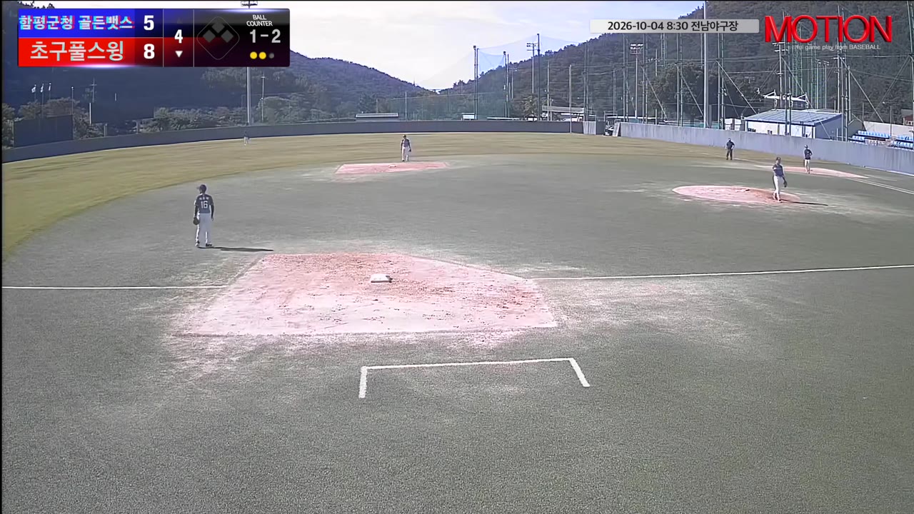 박상태(36번, 초구풀스윙) 1루타 클립 | vs 함평군청 골든뱃스 | 10/4 (전남야구장)