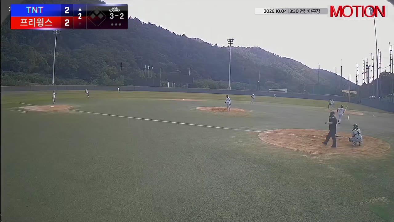 김태석(26번, TNT) 2루타 클립 | vs 프리윙스 | 10/4 (전남야구장)
