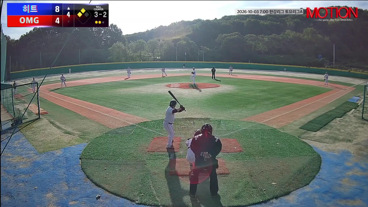 이수복(30번, 히트) 볼넷 클립 | vs OMG | 10/3 (고촌 야구장)