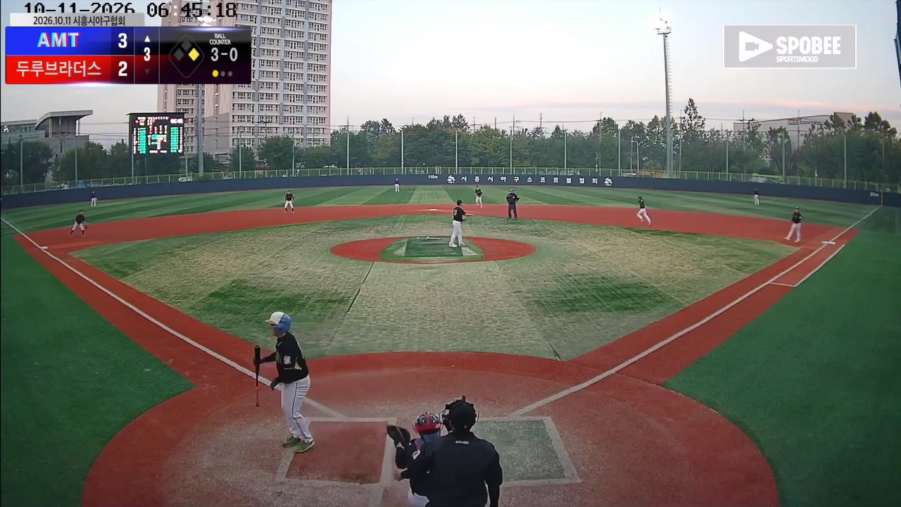 신석현(15번, AMT) 볼넷 클립 | vs 두루브라더스 | 10/11 (소망야구장)