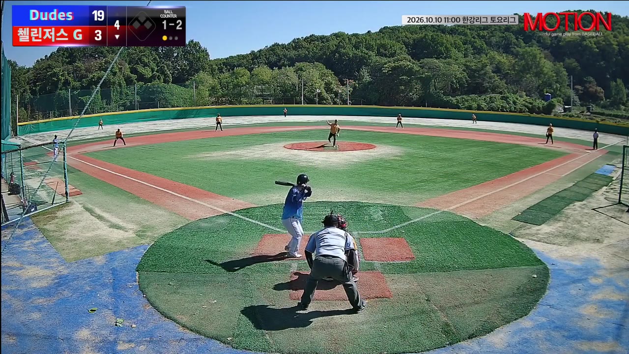 김은철(9번, 첼린저스 G) 볼넷 클립 | vs Dudes | 10/10 (고촌 야구장)