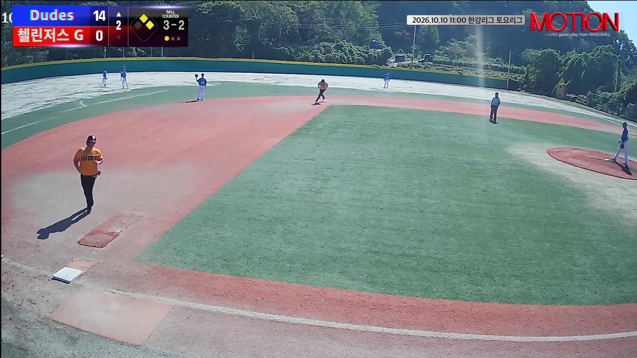 임유준(51번, Dudes) 홈런 클립 | vs 첼린저스 G | 10/10 (고촌 야구장)