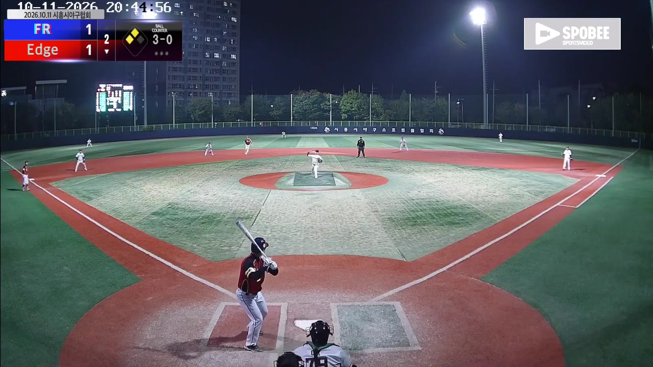 차봉근(38번, Edge) 실책 클립 | vs FR | 10/11 (소망야구장)
