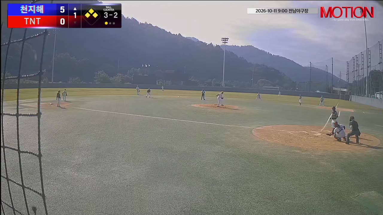 허성욱(66번, 천지해) 볼넷 클립 | vs TNT | 10/11 (전남야구장)