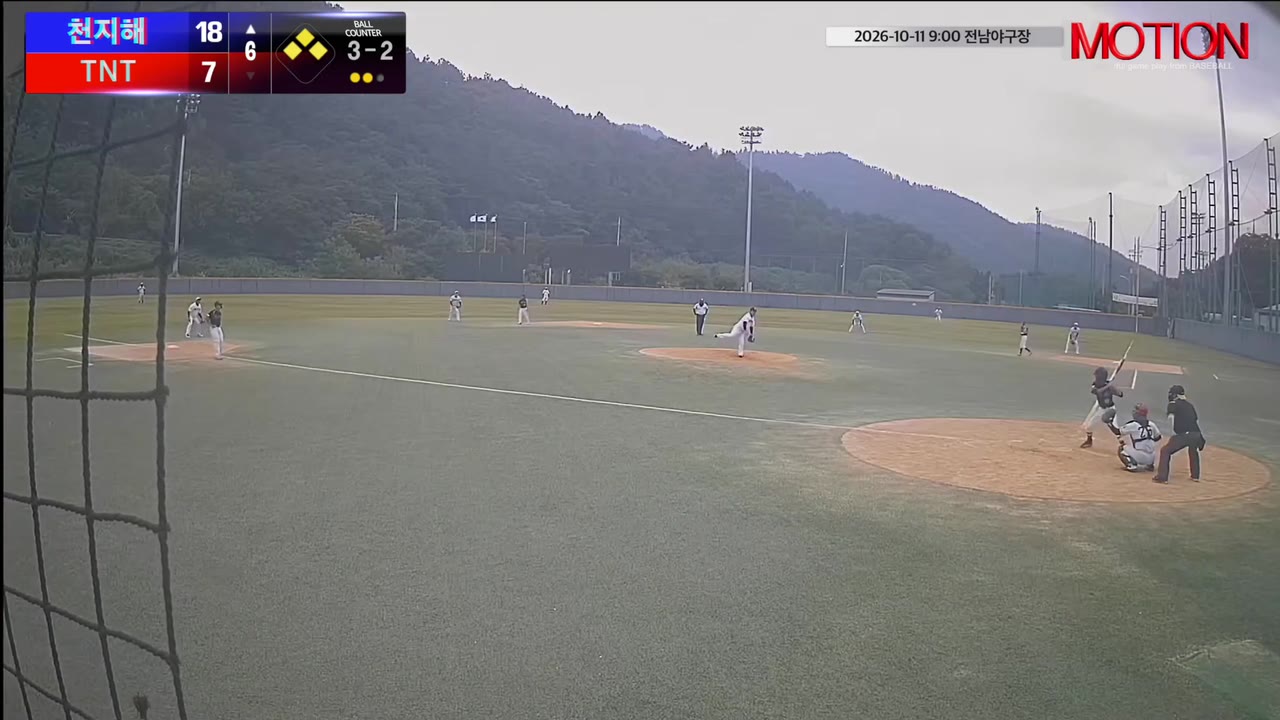 허성욱(66번, 천지해) 볼넷 클립 | vs TNT | 10/11 (전남야구장)