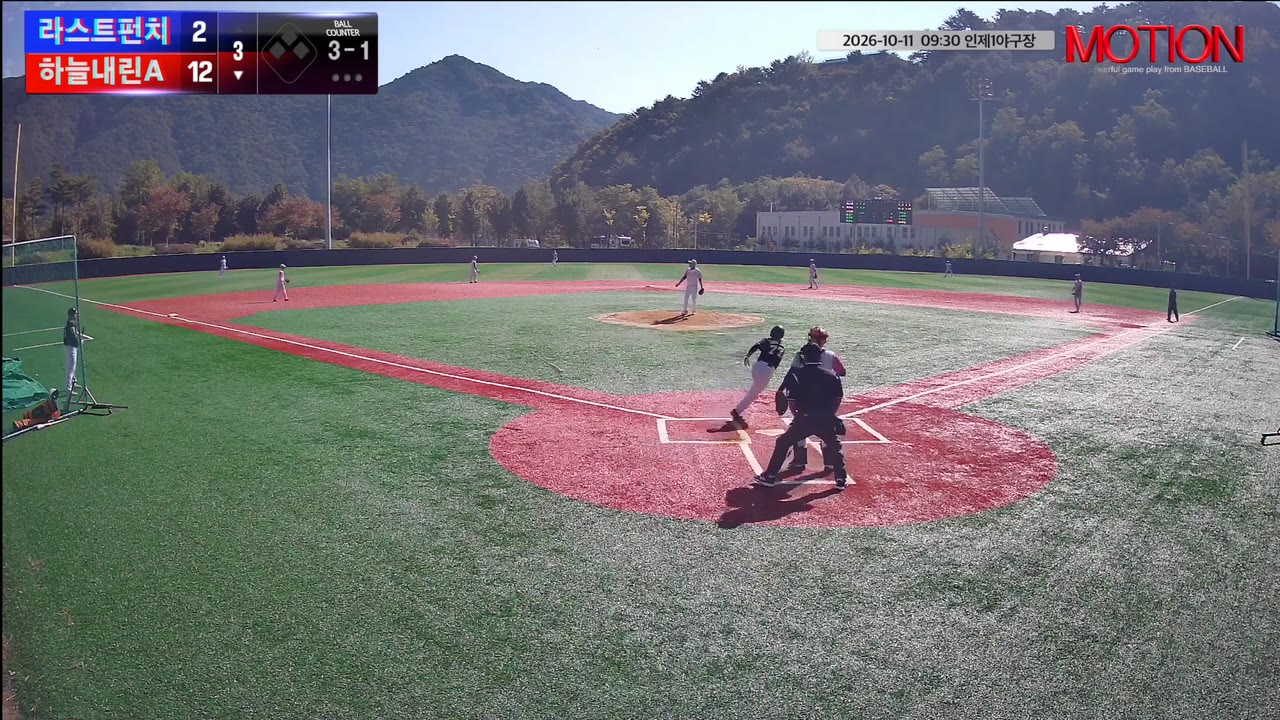 신상종(77번, 하늘내린A) 2루타 클립 | vs 라스트펀치 | 10/11 (인제1야구장)