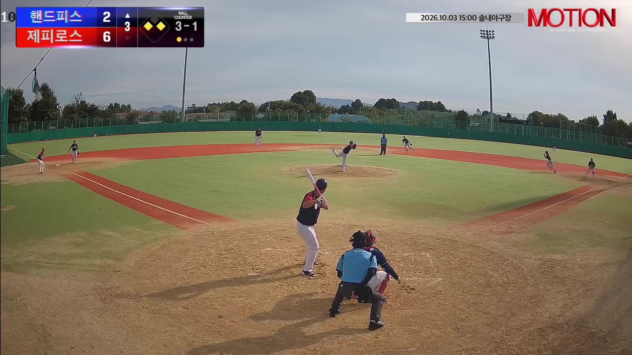 이상범(55번, 핸드피스) 실책 클립 | vs 제피로스 | 10/3 (솔내야구장)