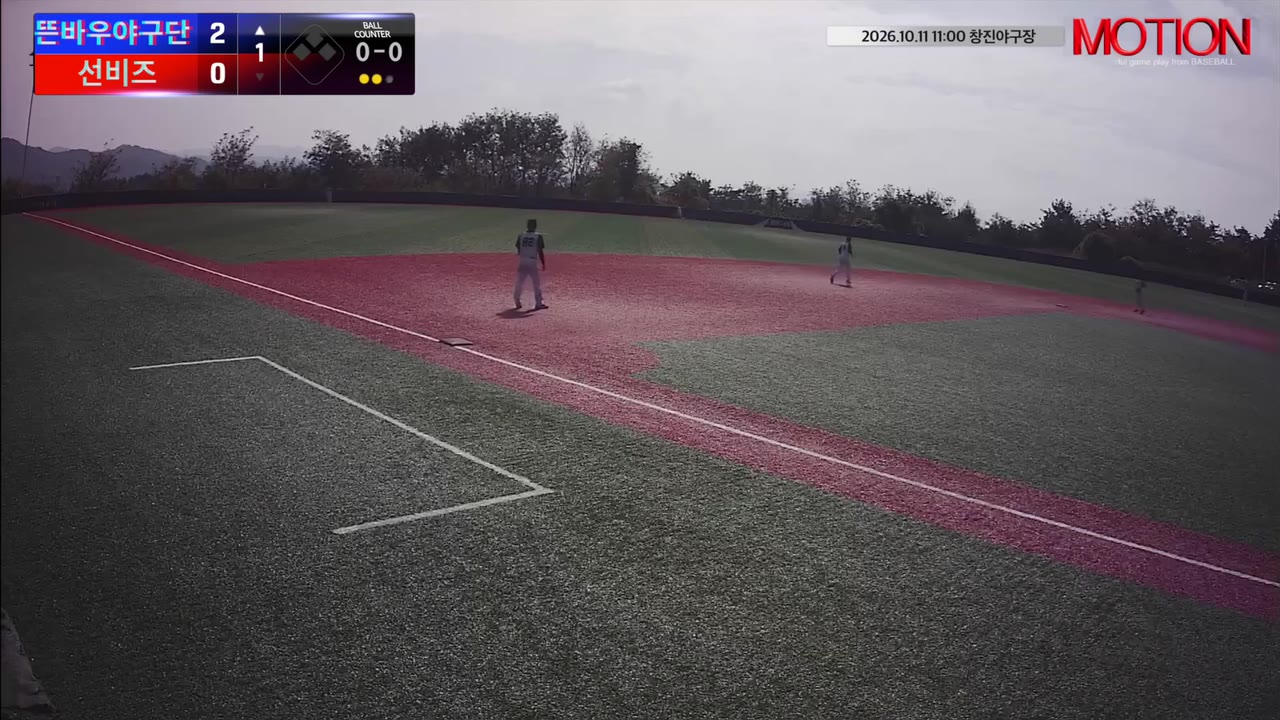 고재규(3번, 뜬바우야구단) 1루타 클립 | vs 선비즈 | 10/11 (창진야구장)