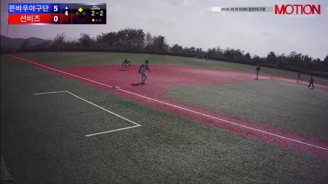 고재규(3번, 뜬바우야구단) 실책 클립 | vs 선비즈 | 10/11 (창진야구장)