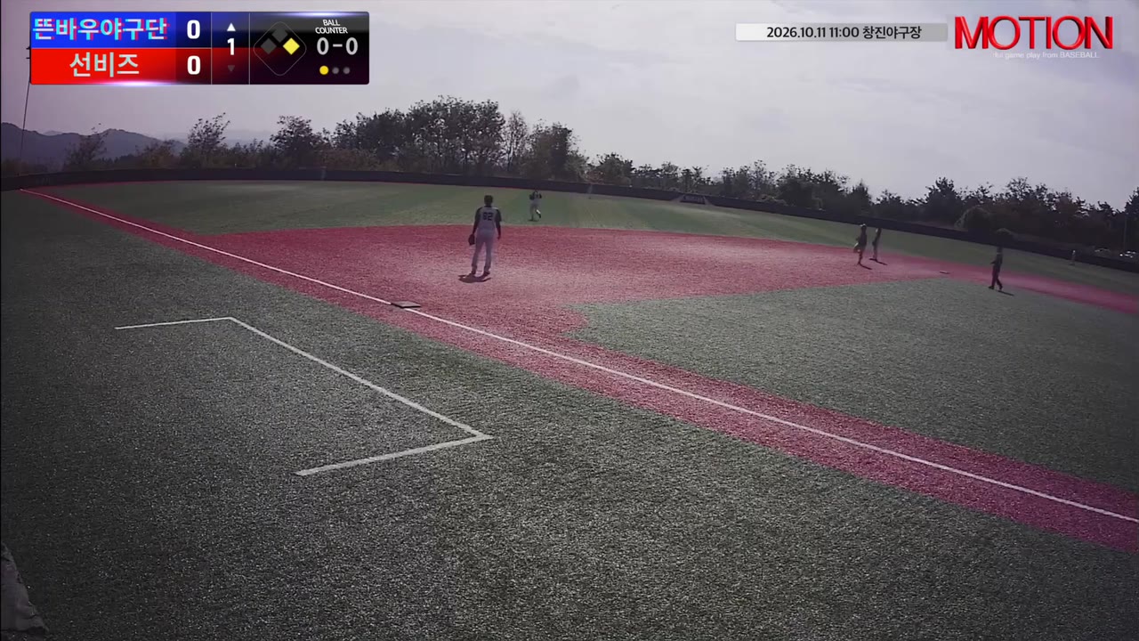 전하진(6번, 뜬바우야구단) 홈런 클립 | vs 선비즈 | 10/11 (창진야구장)