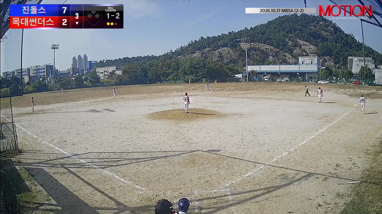 이승현(6번, 목대썬더스) 2루타 클립 | vs 진돌스 | 10/17 (2구장)