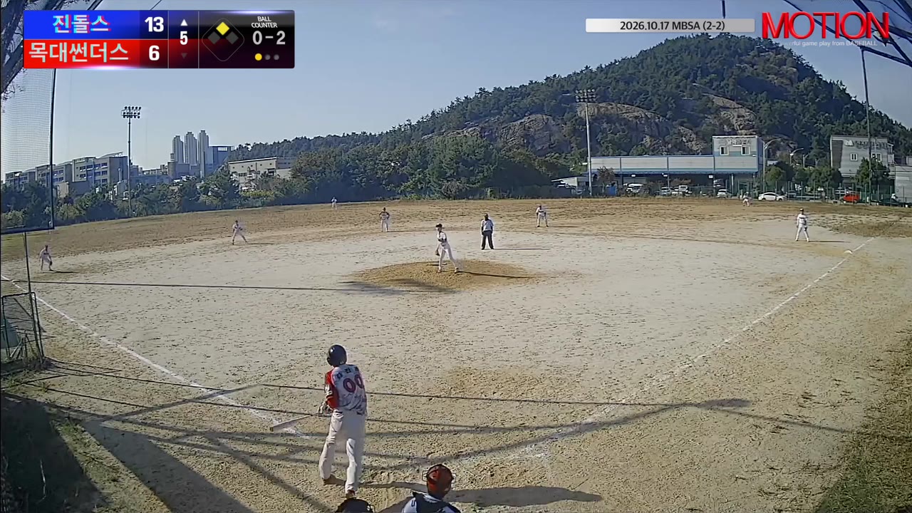 김진원(0번, 진돌스) 실책 클립 | vs 목대썬더스 | 10/17 (2구장)