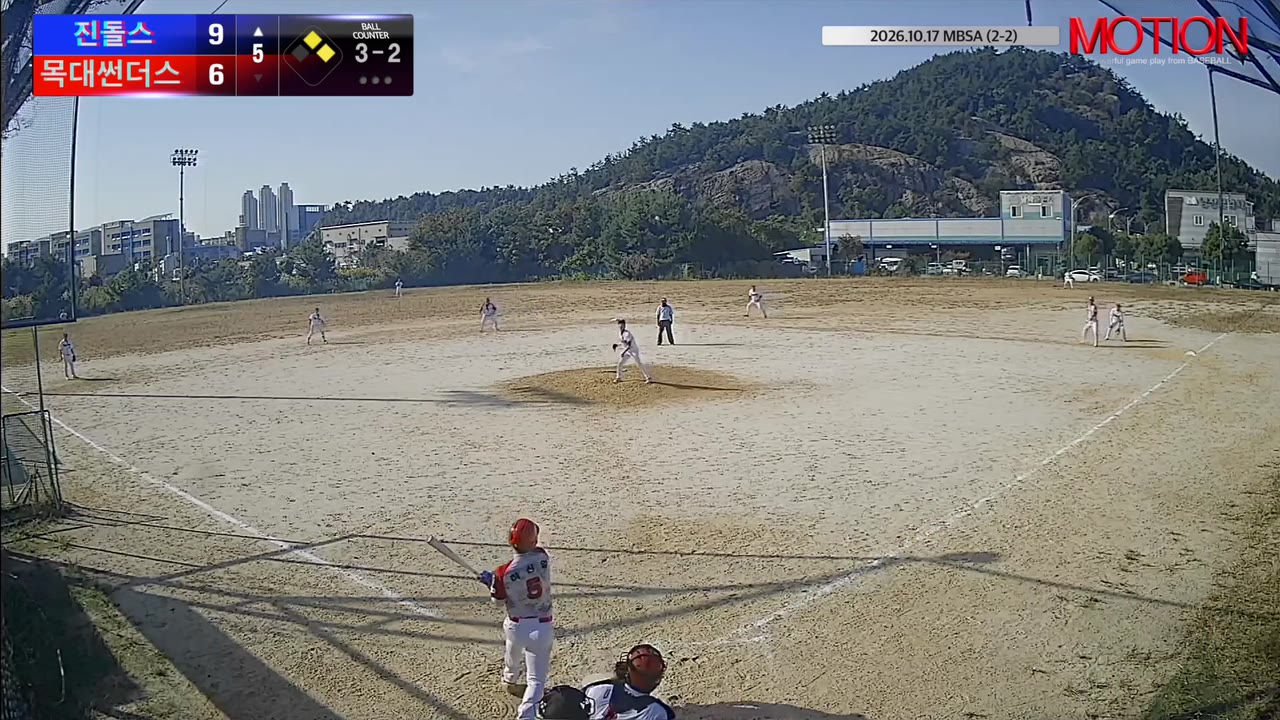 허신열(5번, 진돌스) 2루타 클립 | vs 목대썬더스 | 10/17 (2구장)