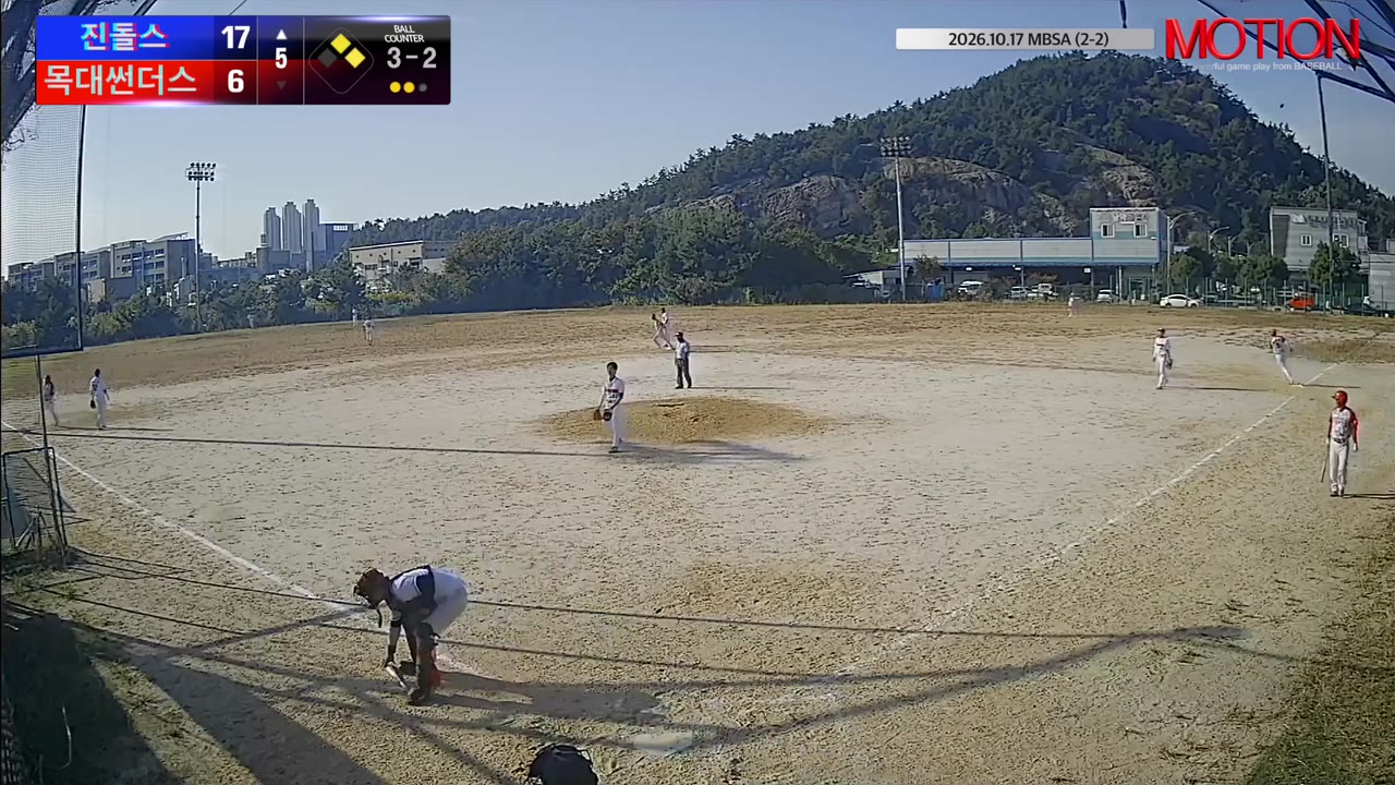 허신열(5번, 진돌스) 2루타 클립 | vs 목대썬더스 | 10/17 (2구장)