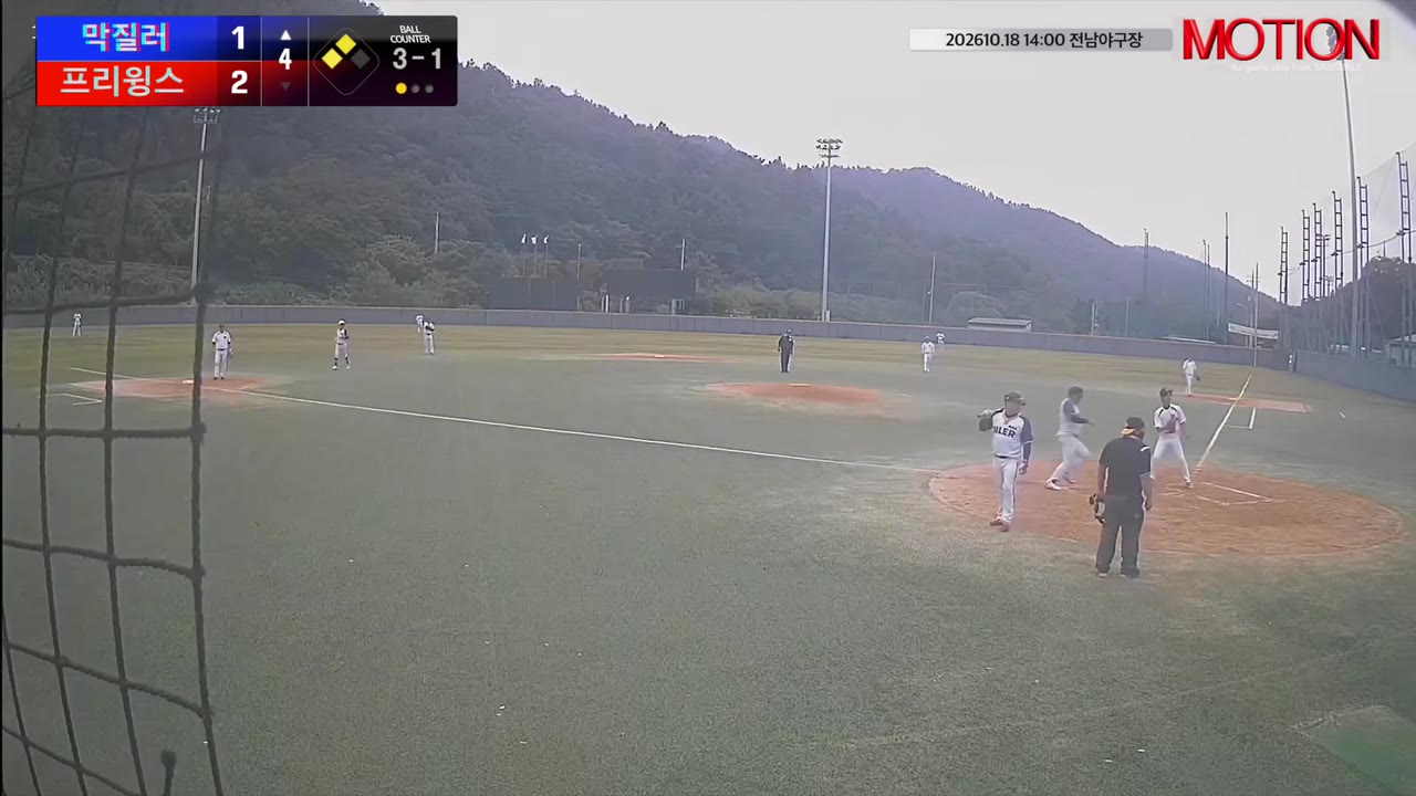 이병옥(11번, 막질러) 1루타 클립 | vs 프리윙스 | 10/18 (전남야구장)
