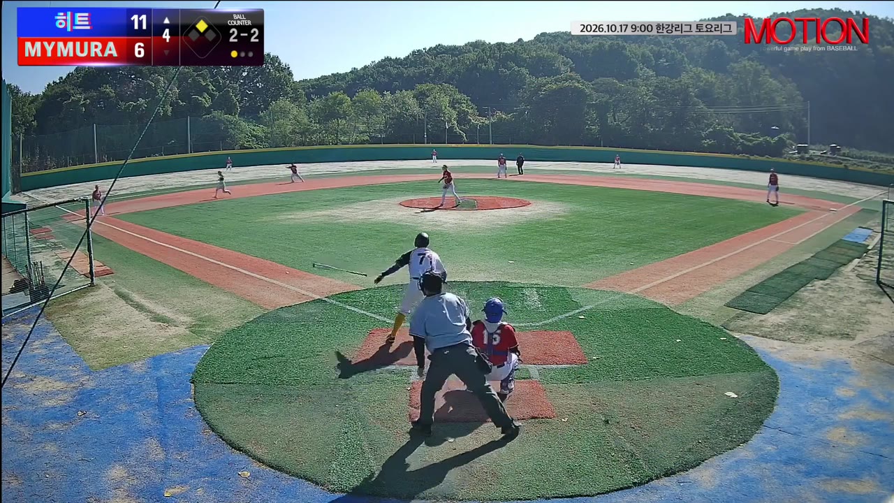 최용준(71번, 히트) 1루타 클립 | vs MYMURA | 10/17 (고촌 야구장)