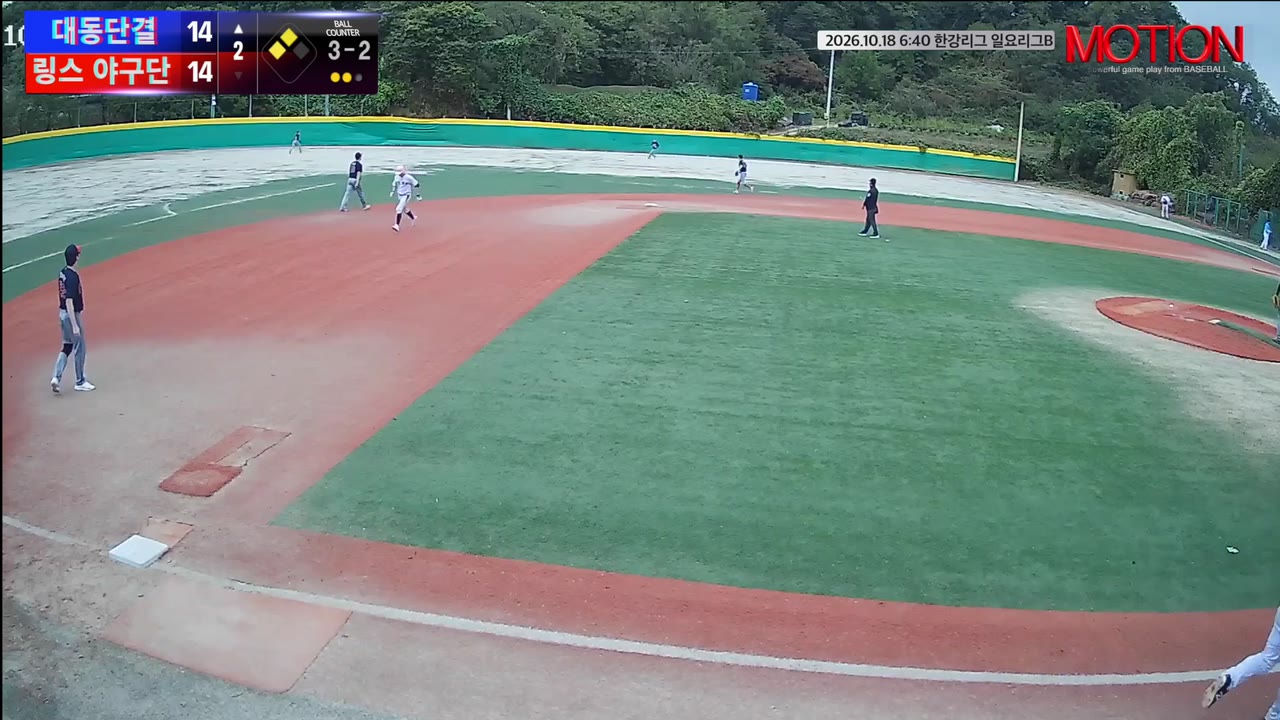 조성복(2번, 대동단결) 1루타 클립 | vs 링스 야구단 | 10/18 (고촌 야구장)