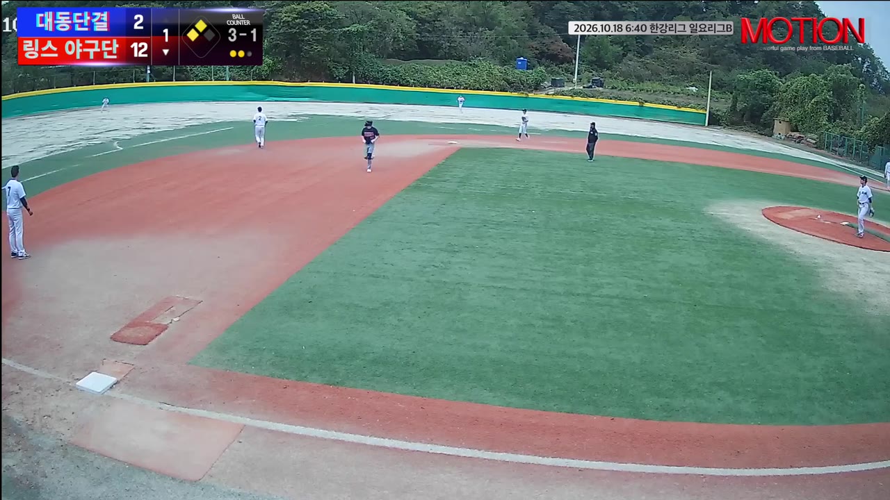 신만재(20번, 링스 야구단) 1루타 클립 | vs 대동단결 | 10/18 (고촌 야구장)
