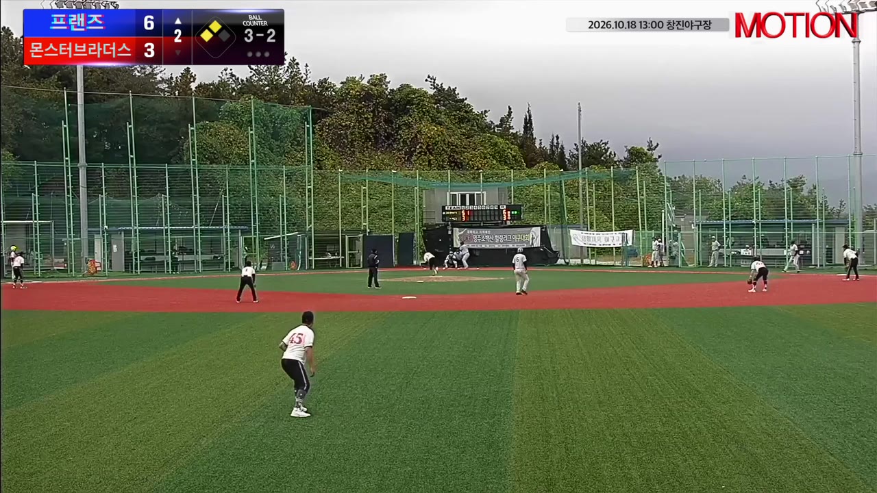 김성유(24번, 프랜즈) 실책 클립 | vs 몬스터브라더스 | 10/18 (창진야구장)